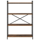 vidaXL Könyvespolc Régi fa 80 x 30 x 120 cm Faanyag