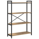 vidaXL Könyvespolc Artisan tölgy 80 x 30 x 120 cm Faanyag