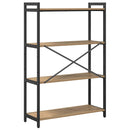 vidaXL Könyvespolc Artisan tölgy 80 x 30 x 120 cm Faanyag