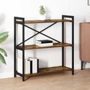 vidaXL Könyvespolc Füstölt tölgy 80 x 30 x 85 cm Faanyag