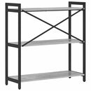 vidaXL Könyvespolc Szürke sonoma 80 x 30 x 85 cm Faanyag