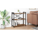 vidaXL Könyvespolc Régi fa 80 x 30 x 85 cm Faanyag