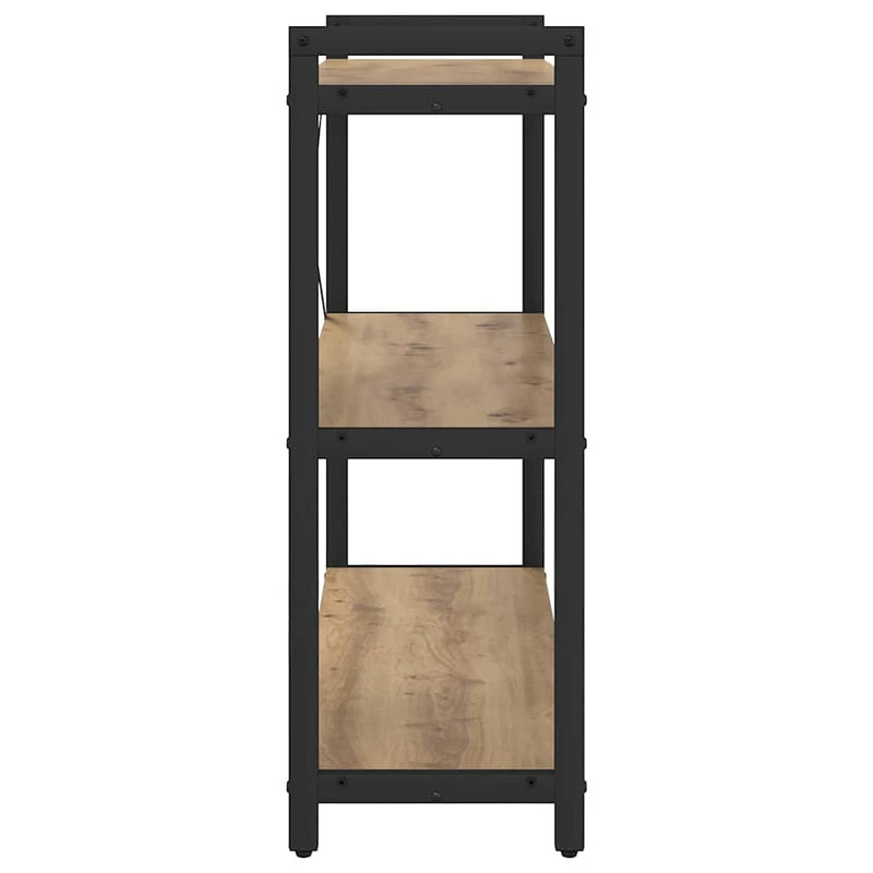 vidaXL Könyvespolc Artisan tölgy 80 x 30 x 85 cm Faanyag