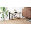 vidaXL Könyvespolc Sonoma tölgy 80 x 30 x 50 cm Faanyag