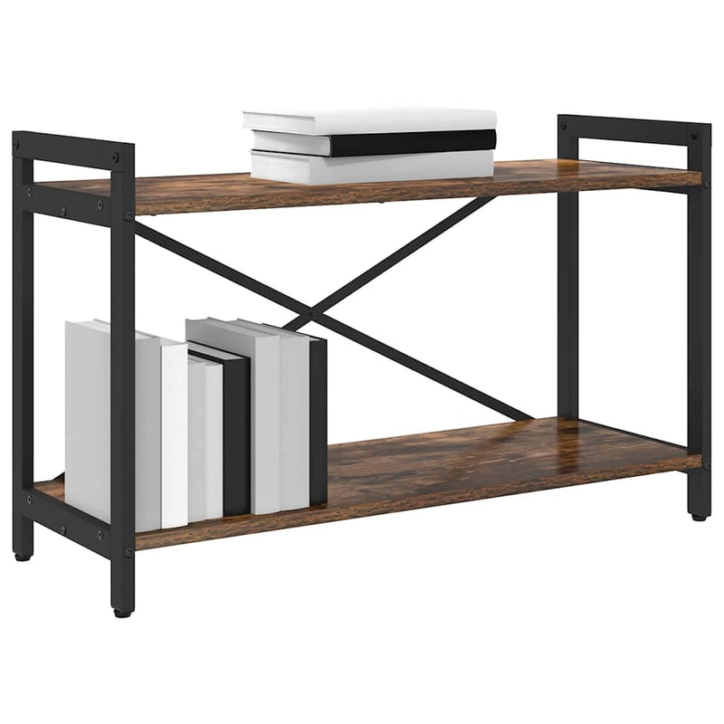 vidaXL Könyvespolc Füstölt tölgy 40 x 30 x 85 cm Faanyag