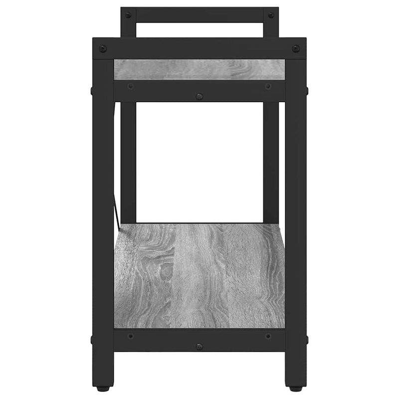 vidaXL Könyvespolc Szürke sonoma 40 x 30 x 85 cm Faanyag