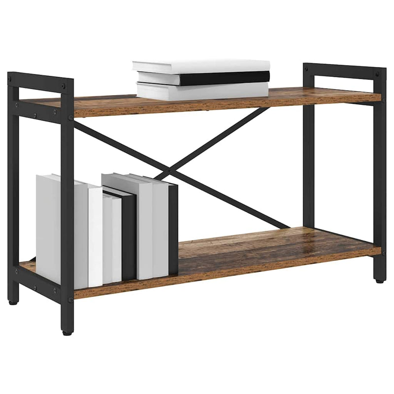 vidaXL Könyvespolc Régi fa 40 x 30 x 85 cm Faanyag