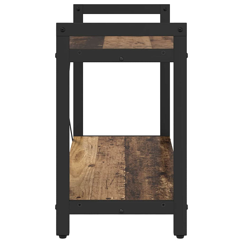 vidaXL Könyvespolc Régi fa 40 x 30 x 85 cm Faanyag