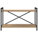 vidaXL Könyvespolc Artisan tölgy 40 x 30 x 85 cm Faanyag