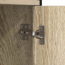 vidaXL Könyvespolc Sonoma tölgy 80 x 30 x 155,5 cm Faanyag