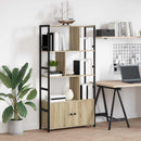 vidaXL Könyvespolc Sonoma tölgy 80 x 30 x 155,5 cm Faanyag