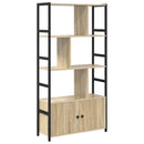 vidaXL Könyvespolc Sonoma tölgy 80 x 30 x 155,5 cm Faanyag