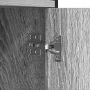 vidaXL Könyvespolc Szürke sonoma 80 x 30 x 155,5 cm Faanyag