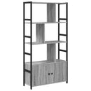vidaXL Könyvespolc Szürke sonoma 80 x 30 x 155,5 cm Faanyag