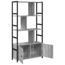 vidaXL Könyvespolc Szürke sonoma 80 x 30 x 155,5 cm Faanyag