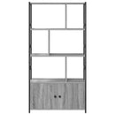 vidaXL Könyvespolc Szürke sonoma 80 x 30 x 155,5 cm Faanyag