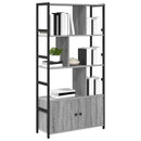 vidaXL Könyvespolc Szürke sonoma 80 x 30 x 155,5 cm Faanyag