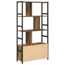 vidaXL Könyvespolc Régi fa 80 x 30 x 155,5 cm Faanyag