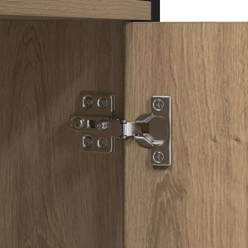 vidaXL Könyvespolc Artisan tölgy 80 x 30 x 155,5 cm Faanyag