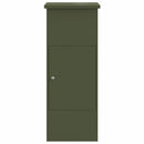 vidaXL Csomagzáró doboz tárolóval Oliva zöld 44,5 x 29 x 110,5 cm Acél