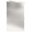 vidaXL Csomagzáró doboz Fekete 44 x 35 x 59 cm Rozsdamentes acél