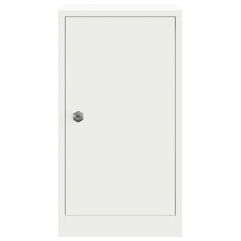 vidaXL postaláda Fehér 30 x 23 x 55 cm Acél