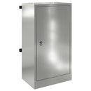 vidaXL postaláda Fekete 30 x 23 x 55 cm Horganyzott acél