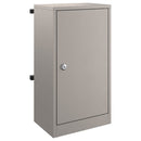 vidaXL postaláda Rozsdás 30 x 23 x 55 cm időjárásálló acél