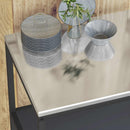 vidaXL Konyhai Tárolás HATTEM Antracitszürke 90 x 50 x 92 cm Acél