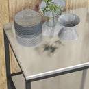 vidaXL Konyhai Tárolás HATTEM Ezüst 90 x 50 x 92 cm Acél