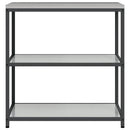 vidaXL Konyhai polcrendszer HATTEM Ezüst 90 x 50 x 92 cm Acél