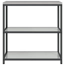 vidaXL Konyhai Tárolás HATTEM Ezüst 90 x 50 x 92 cm Acél