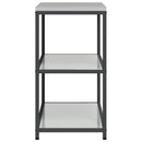 vidaXL Konyhai Tárolás HATTEM Ezüst 90 x 50 x 92 cm Acél