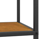 vidaXL Konyhai polcrendszer HATTEM Rozsdás 90 x 50 x 92 cm Acél