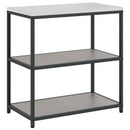 vidaXL Konyhai polcrendszer HATTEM Rozsdás 90 x 50 x 92 cm Acél