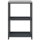 vidaXL Konyhai Tárolás HATTEM Antracitszürke 60 x 50 x 92 cm Acél