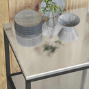 vidaXL Konyhai Tárolás HATTEM Ezüst 60 x 50 x 92 cm Acél
