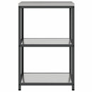vidaXL Konyhai Tárolás HATTEM Ezüst 60 x 50 x 92 cm Acél