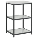 vidaXL Konyhai Tárolás HATTEM Ezüst 60 x 50 x 92 cm Acél