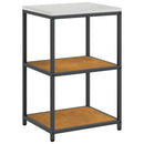 vidaXL Konyhai Tárolás HATTEM Rozsdás 60 x 50 x 92 cm Acél