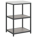 vidaXL Konyhai Tárolás HATTEM Rozsdás 60 x 50 x 92 cm Acél