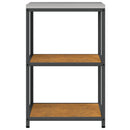 vidaXL Konyhai Tárolás HATTEM Rozsdás 60 x 50 x 92 cm Acél