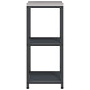 vidaXL Konyhai Tárolás HATTEM Antracitszürke 40 x 50 x 92 cm Acél
