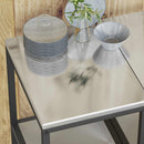 vidaXL Konyhai Tárolás HATTEM Ezüst 40 x 50 x 92 cm Acél