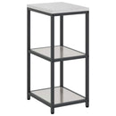 vidaXL Konyhai Tárolás HATTEM Ezüst 40 x 50 x 92 cm Acél