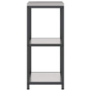 vidaXL Konyhai Tárolás HATTEM Ezüst 40 x 50 x 92 cm Acél