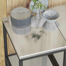 vidaXL Konyhai Tárolás HATTEM Ezüst 40 x 50 x 92 cm Acél