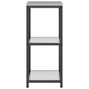 vidaXL Konyhai Tárolás HATTEM Ezüst 40 x 50 x 92 cm Acél