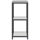 vidaXL Konyhai Tárolás HATTEM Ezüst 40 x 50 x 92 cm Acél