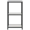 vidaXL Konyhai tárolópolc polcokkal tárolóval Ezüst Horganyzott acél